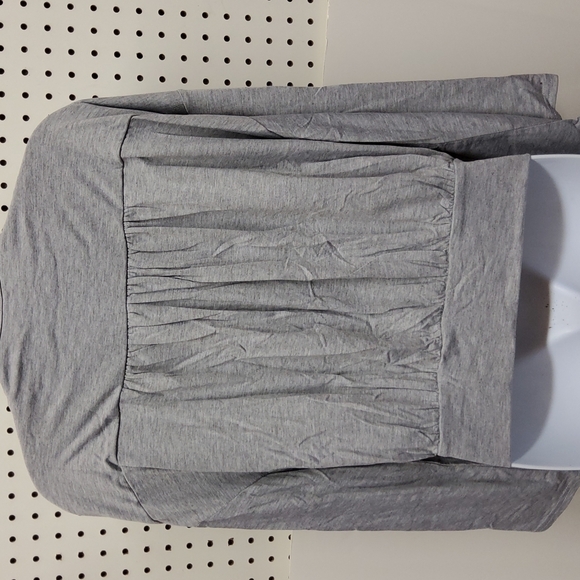 L love gray top large NWT - Picture 5 of 8